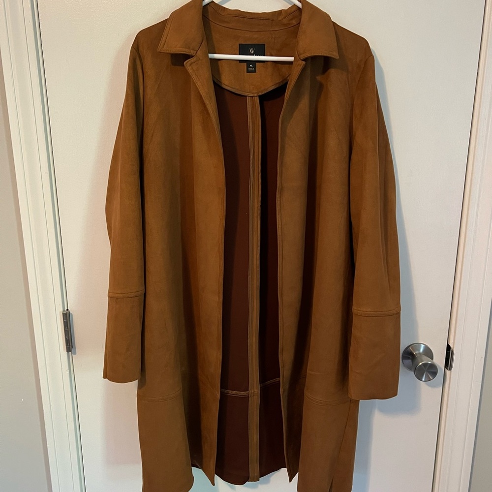 Worthington brown coat/cardigan XL